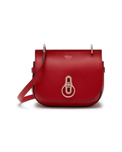 Mulberry Red Small Amberley Satchel