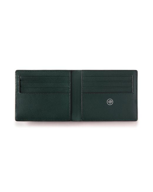 Mulberry Green 8 Card Wallet for men