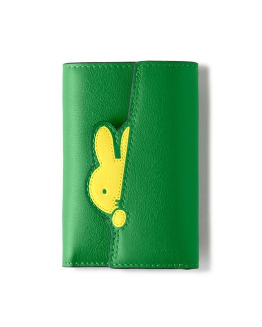Mulberry Green X Miffy Trifold Wallet