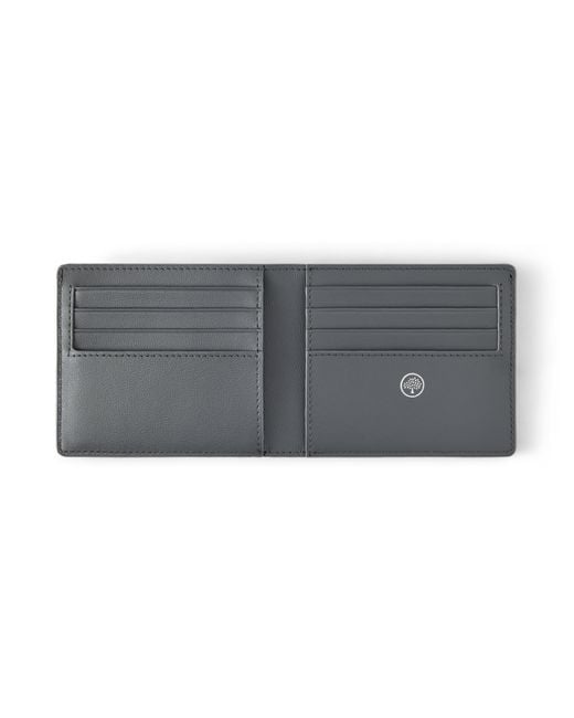 Mulberry Gray 8 Card Wallet Foggy for men
