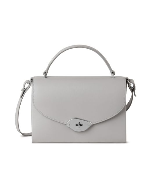 Mulberry Gray Lana Top Handle
