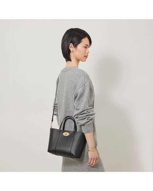 Mulberry Black Mini Bayswater Tote