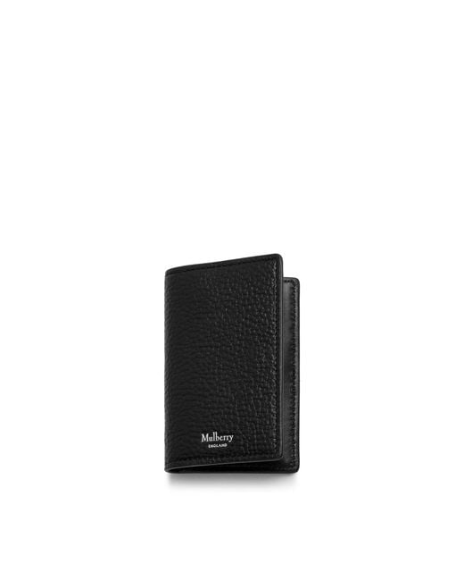 Mulberry Black Card Case for men