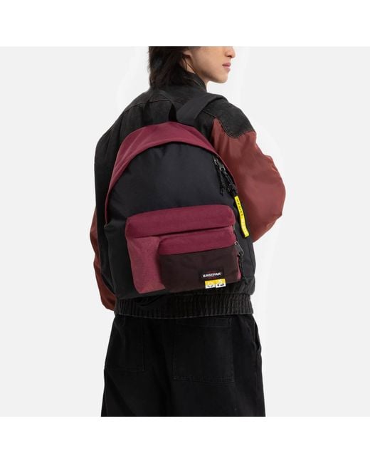 Eastpak Resist Waste Pocket'r Canvas Backpack in Red | Lyst