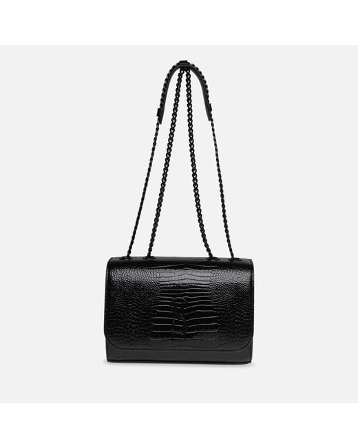 Steve Madden Black Bcala-c Faux Leather Crossbody Bag