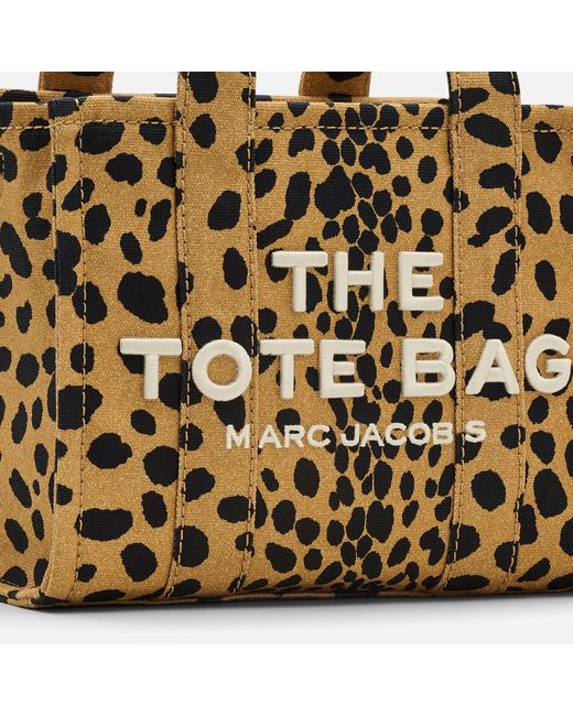 Marc Jacobs Metallic The Small Cotton-canvas Tote Bag