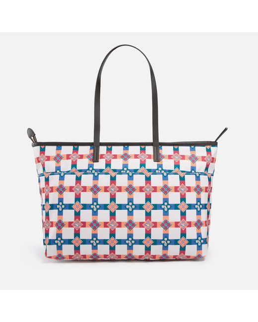 Radley Red Finsbury Park Large Printed Twill Tote Bag