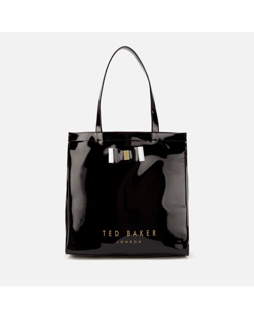 Ted Baker Black Soft Large Icon Bag