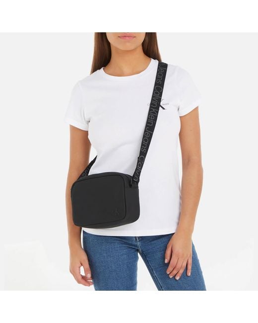 Calvin Klein Black Ultralight Shell Camera Bag