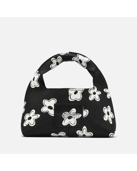 Marc Jacobs Black The Mini Daisy Leather Sack Bag
