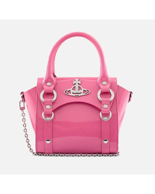 Vivienne Westwood Pink Betty Mini Leather Bag