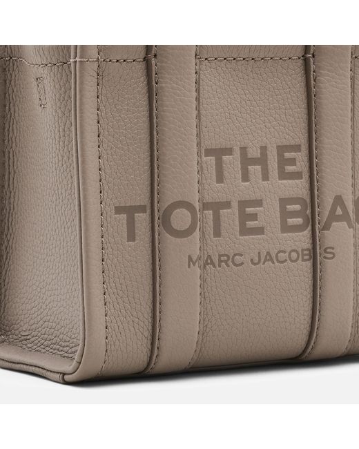 Marc Jacobs Gray The Crossbody Tote Leather Bag