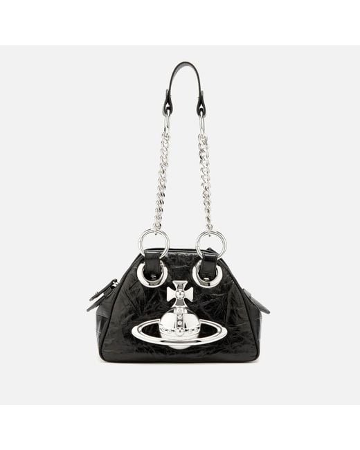 Vivienne Westwood Black Archive Orb Yasmine Bag