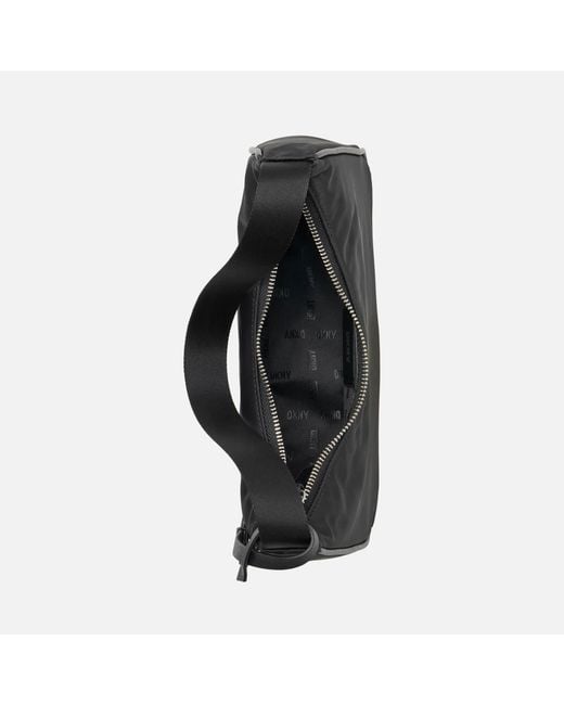 DKNY Black Casey Canvas Shoulder Bag