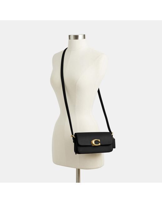 COACH Black Zoe Leather Shoulder Bag