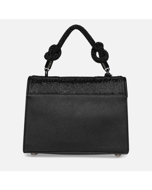 Steve Madden Bknotted Top Handle Rhinestone Mini Bag in Black Lyst