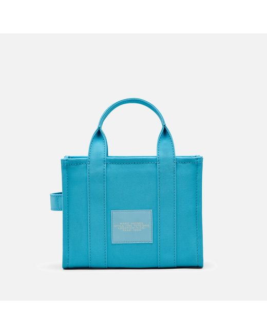 Marc Jacobs Blue The Small Colour Canvas Tote Bag