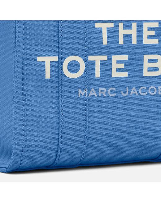 Marc Jacobs Blue The Small Canvas Tote Bag