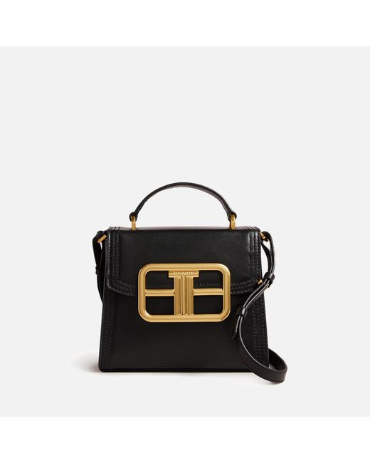 Ted Baker Black Tikina Luxe Leather Bag