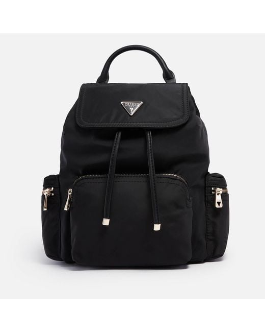 Guess Eco Gemma Backpack in Black Lyst Australia