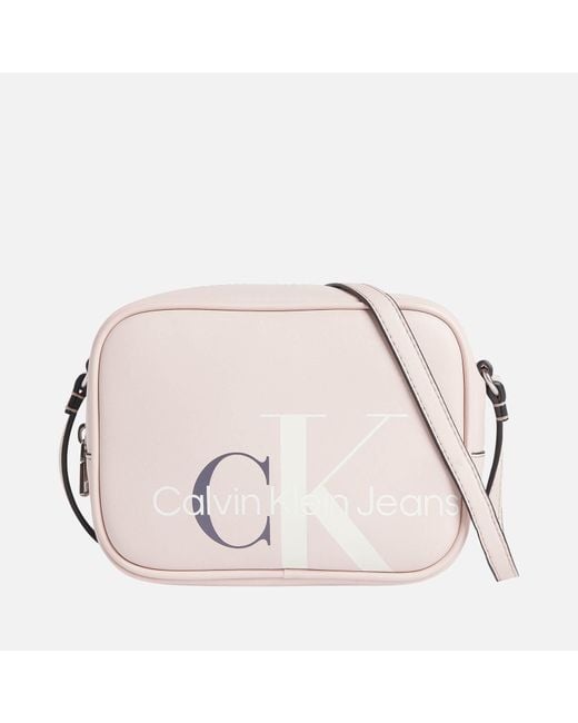 Calvin Klein Denim Sculpted Mono Camera Bag in Pink Lyst UK