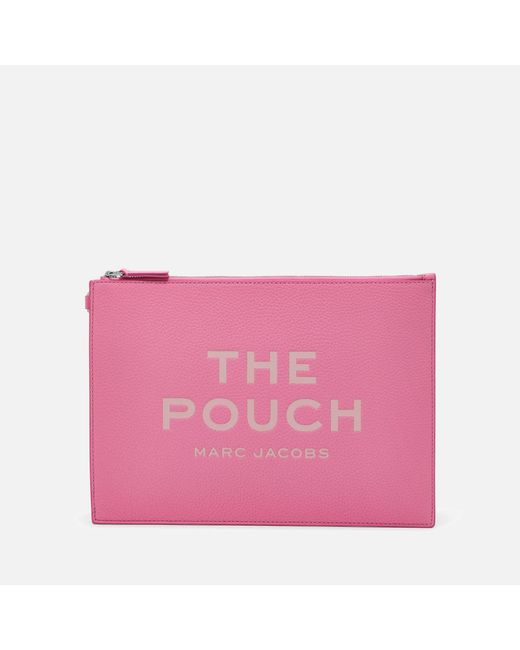 Marc Jacobs Pink The Large Leather Pouch