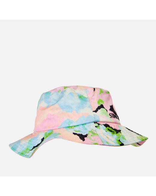 Stine Goya Green Savannah Printed Shell Bucket Hat