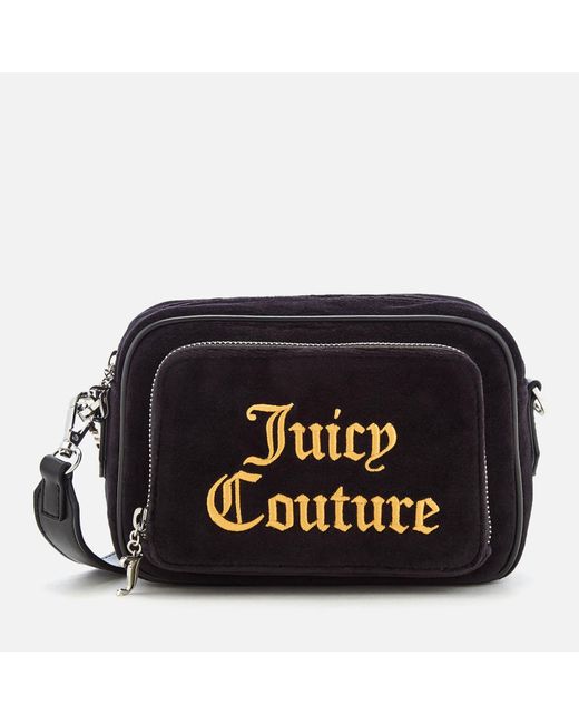 Juicy Couture Black Logo Camera Bag Cross Body