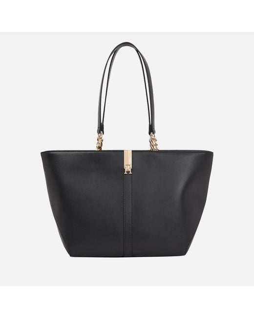 Tommy Hilfiger Black Large Tote Bag