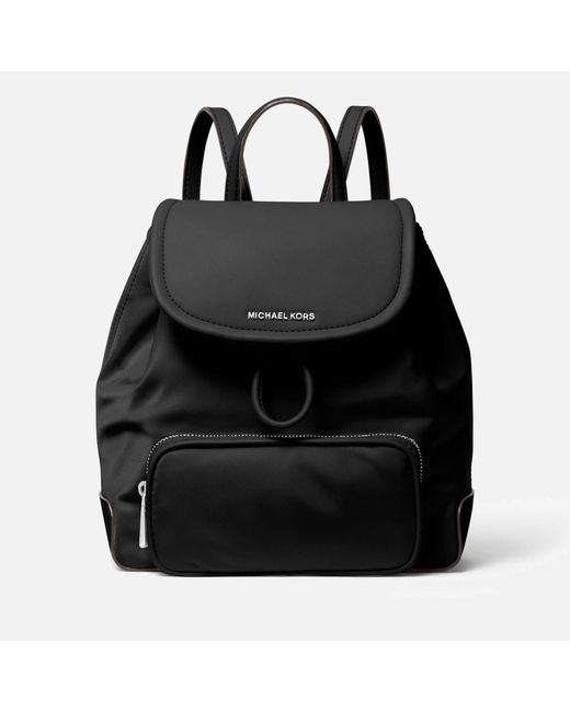 MICHAEL Michael Kors Black Cara Small Kempton Nylon Backpack