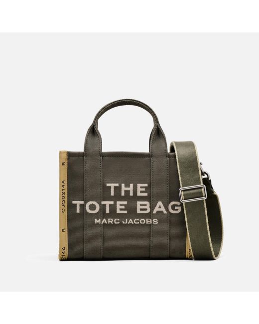 Marc Jacobs Black The Small Woven Jacquard Tote Bag