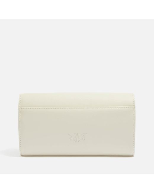 Pinko Natural Love One Leather Wallet Bag