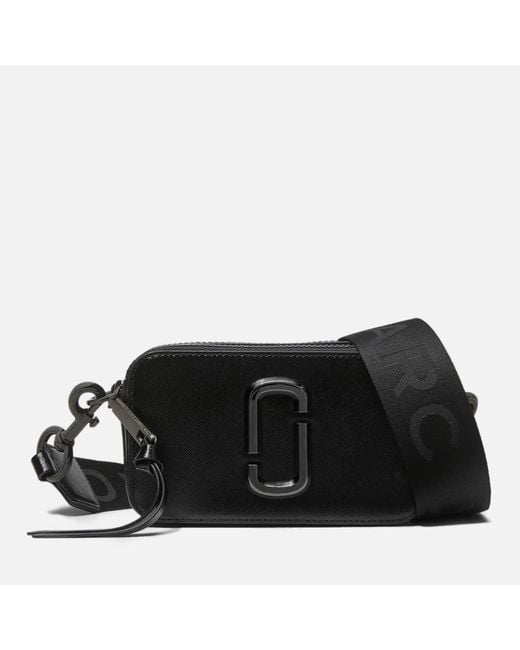 Marc Jacobs Black The Dtm Leather Snapshot Bag