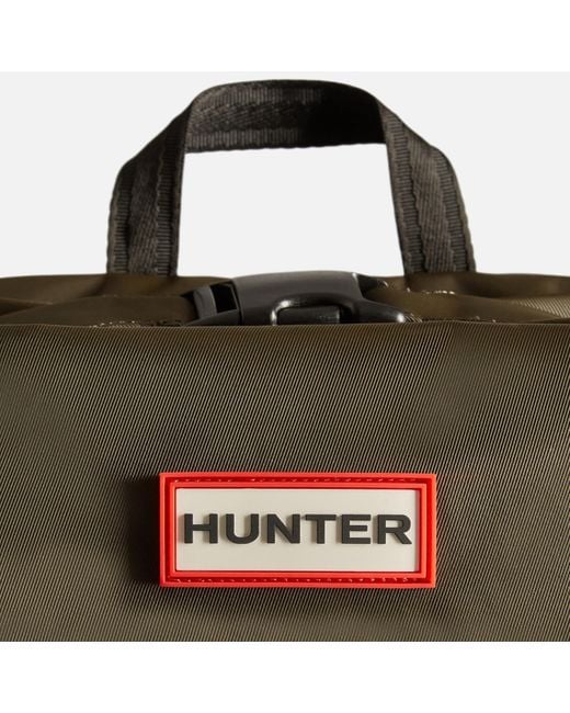 Hunter Black Pioneer Large Topclip Nylon Backpack