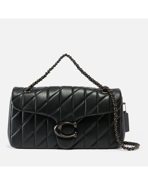 COACH Tabby 33 Quilted Leather Shoulder Bag in Black Lyst UK