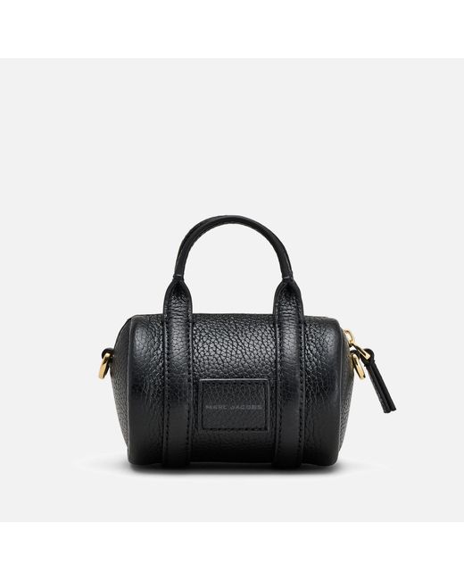 Marc Jacobs Black The Nano Duffle Leather Crossbody Bag