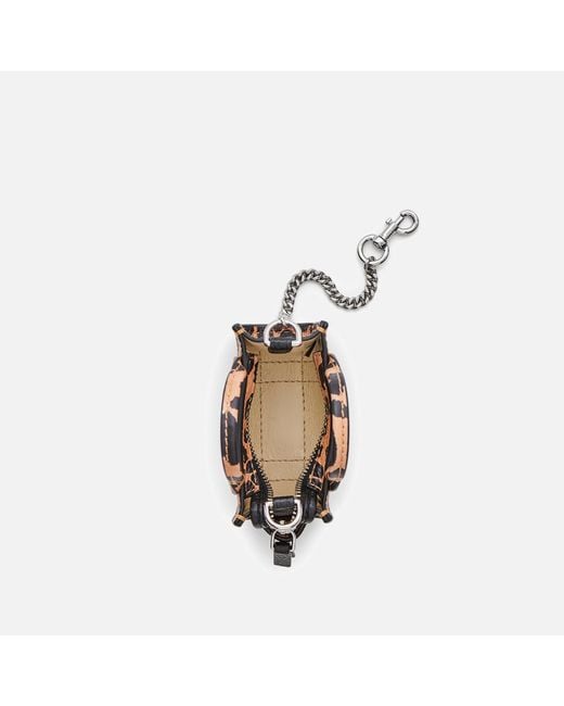Marc Jacobs Black The Nano Tote Bag Leather Charm