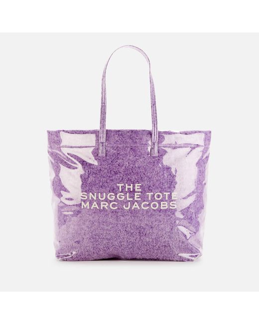 Marc Jacobs Purple The Snuggle Tote Bag