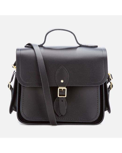 Cambridge Satchel Company Black Women's Large Traveller Bag With Side Pockets