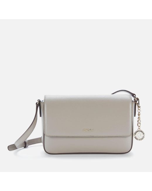 DKNY Bryantmd Flap Cross Body Bag in Grey Lyst Australia