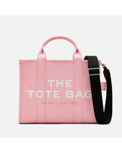 Marc Jacobs Pink The Medium Canvas Tote Bag