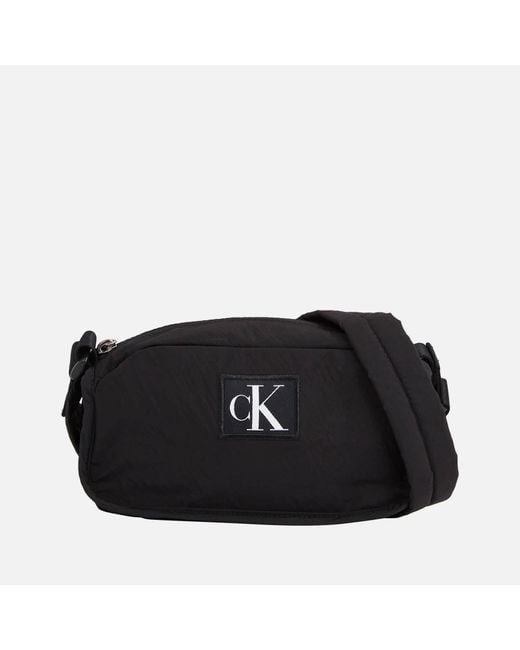 Calvin Klein Black City Nylon Camera Bag