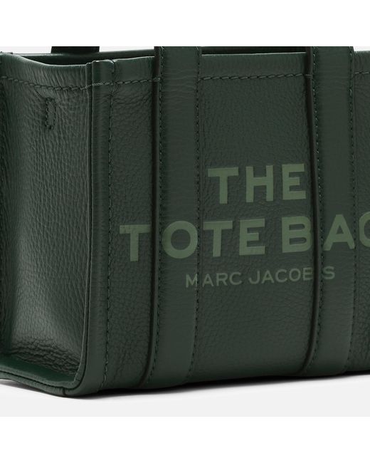 Marc Jacobs Green The Cross Body Leather Tote Bag