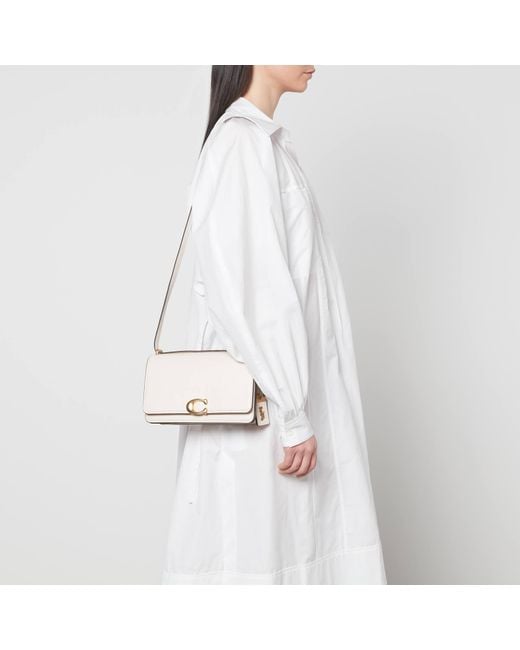 COACH Bandit Leather Bag in Natural | Lyst