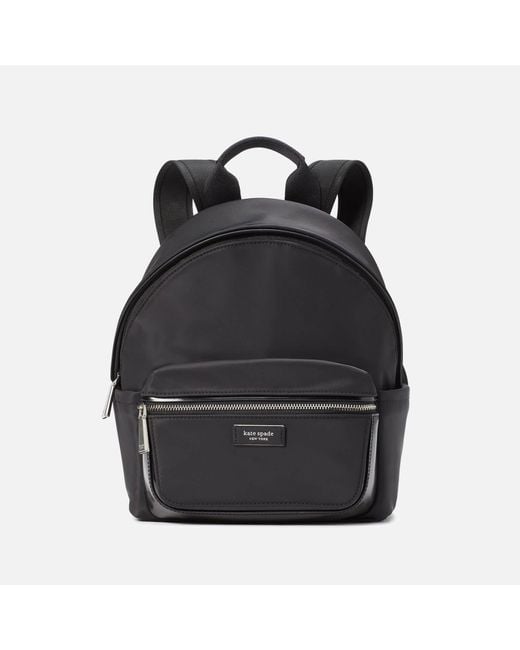 Kate Spade Black Sam Icon Ksnyl Small Nylon Backpack