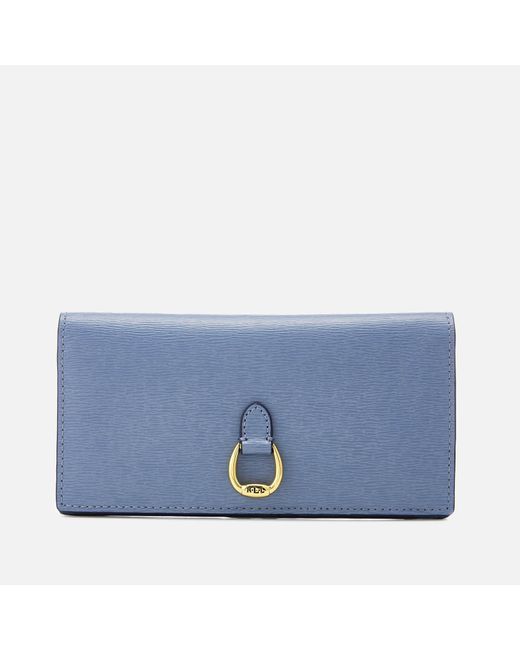Lauren by Ralph Lauren Bennington Slim Medium Wallet in Blue | Lyst Canada