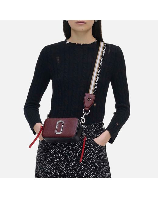 Marc Jacobs Red The Snapshot Leather Bag
