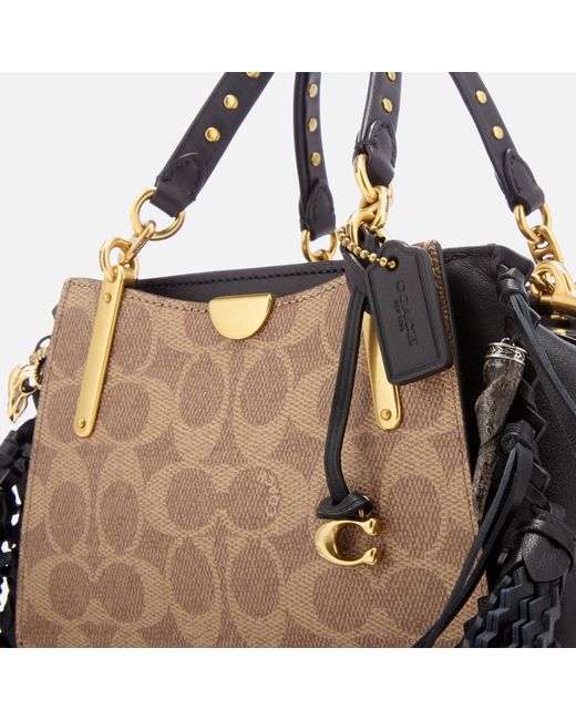 COACH Dreamer 21 Signature Tassel Bag Lyst