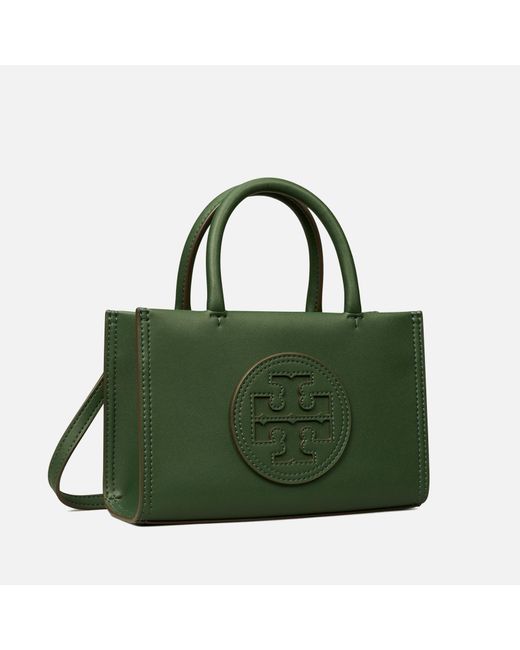 Tory Burch Green Ella Bio-textm Mini Tote Bag