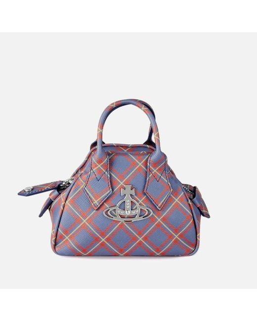 Vivienne Westwood Purple Mini Yasmine Faux Leather Bag